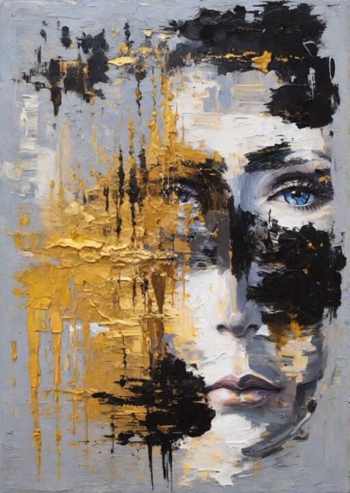 Блуждающие 1. 绘画, 78.7x70.9 in