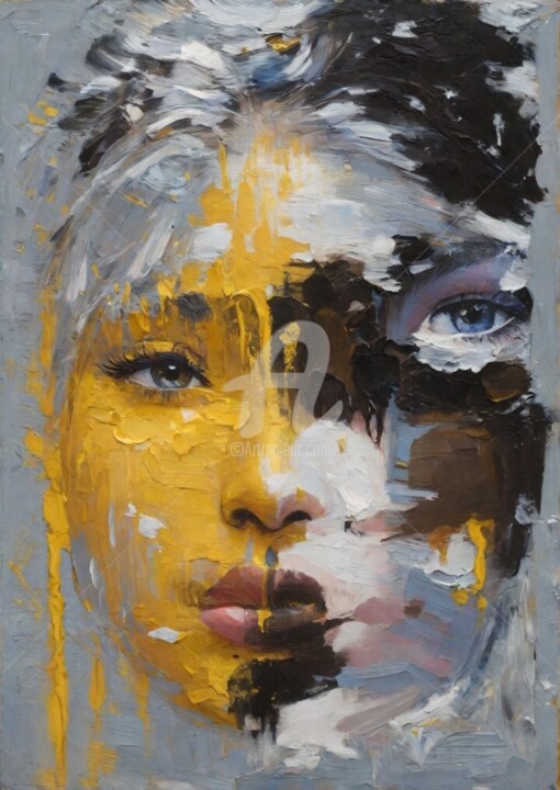 Блуждающие 2. 绘画, 35.4x27.6 in