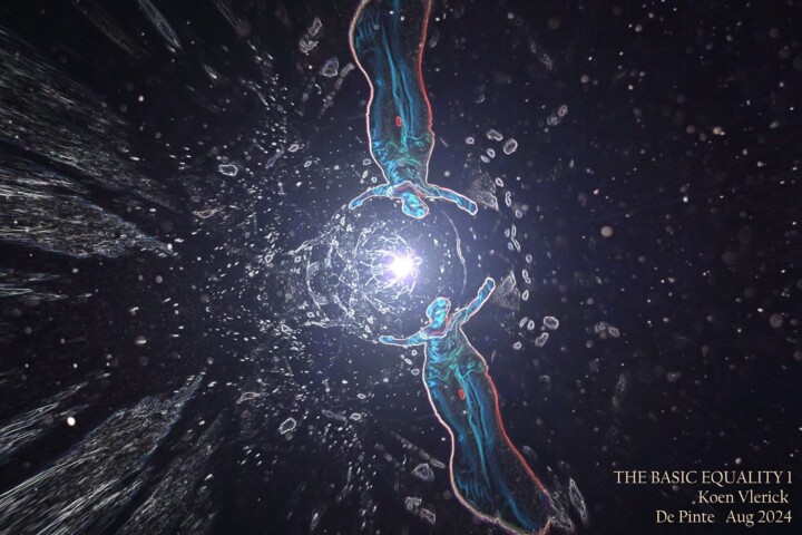 Digital Arts titled "THE BASIC EQUALITY 1" by Koen Vlerick, Original Artwork, 2D Digital Work