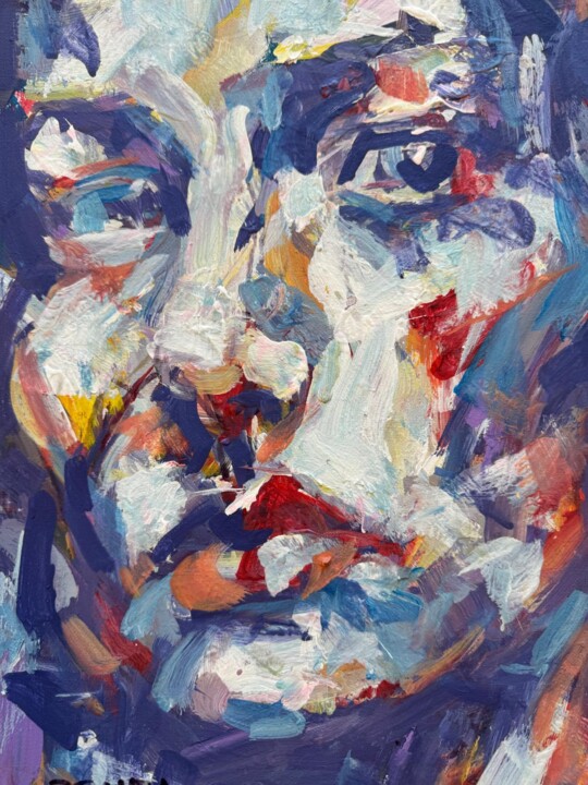 Hopa 绘画, 31.5x23.6 in