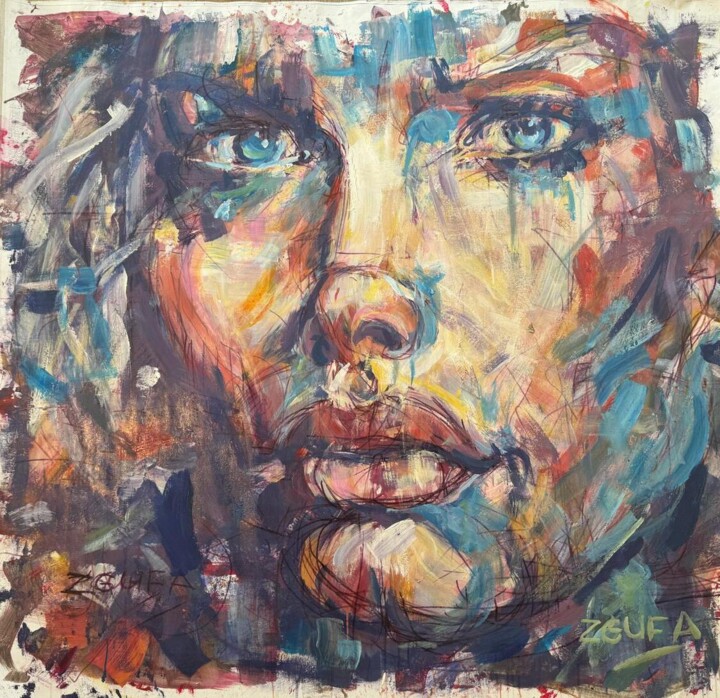 绘画,  61.4x63 in 
