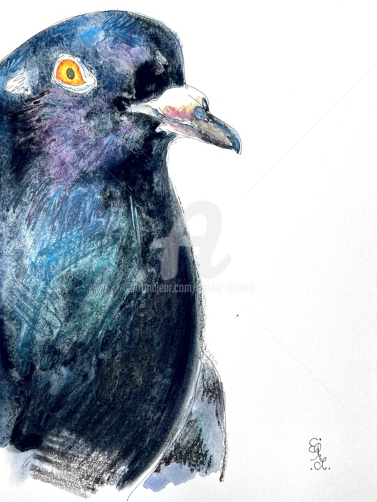 Gertrude 3 (original) (North Carolina, USA) 绘画, 10x7 in