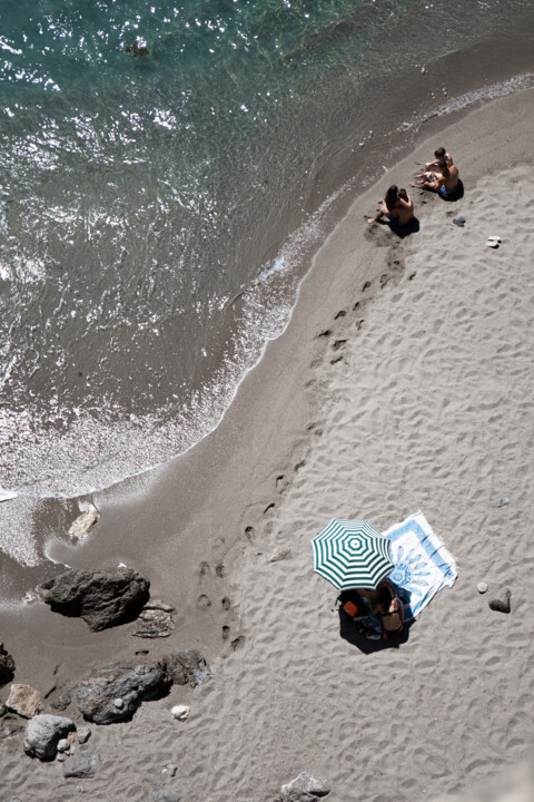By the beach umbrella Photography, 23.6x15.8 in