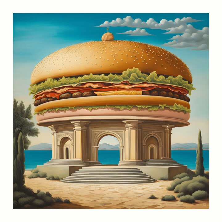 The Greek Island Pavilion 数字艺术