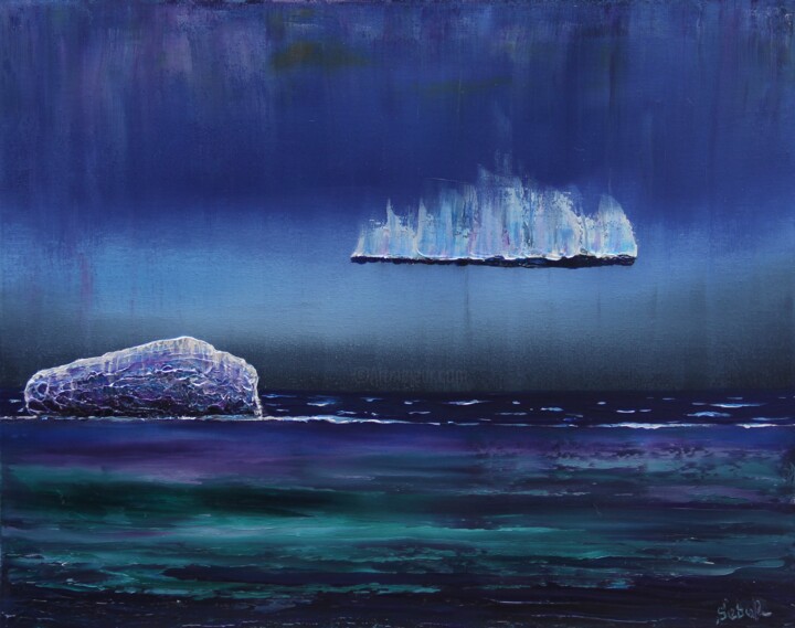 Dream # 65 绘画, 16.1x20.1 in