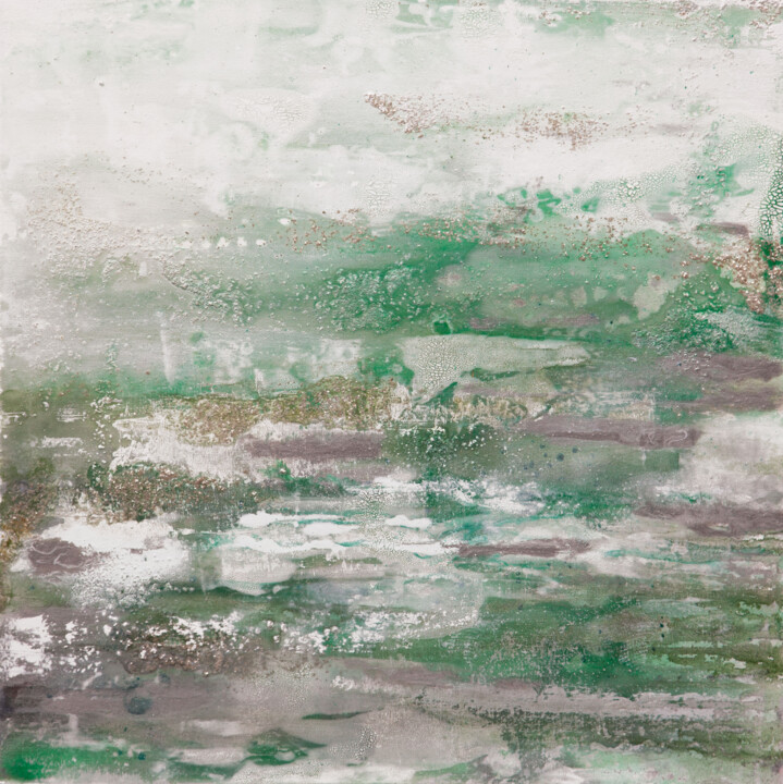 Saltwater 7 Pittura, 20x20 in