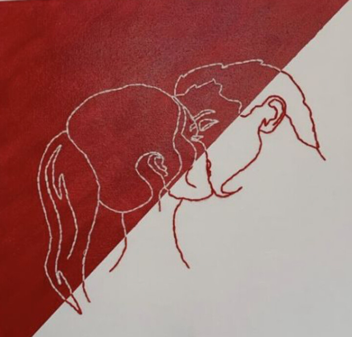 Love Peinture, 11,8x15,8 in