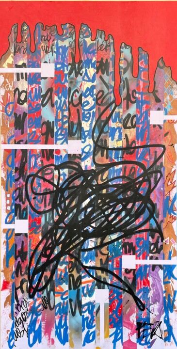绘画,  48.8x25.6 in 