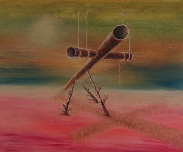 Falling Faith 绘画, 20.1x24 in