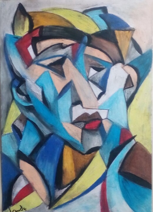 Du coin de l'oeil 图画, 16.5x11.7 in
