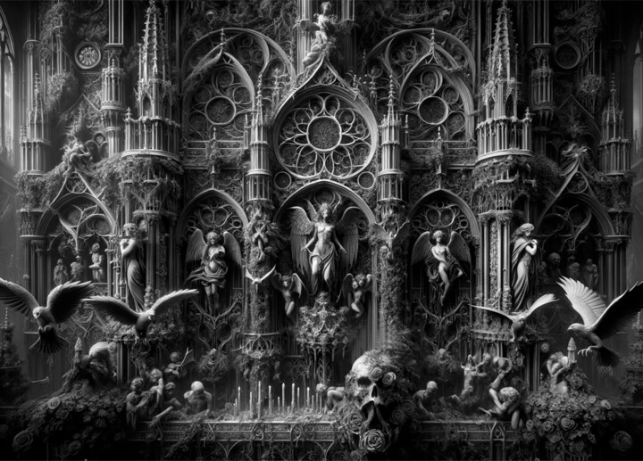 Gothic altar 数字艺术