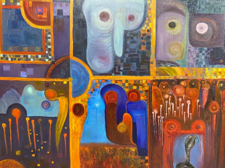 绘画,  36x48 in 