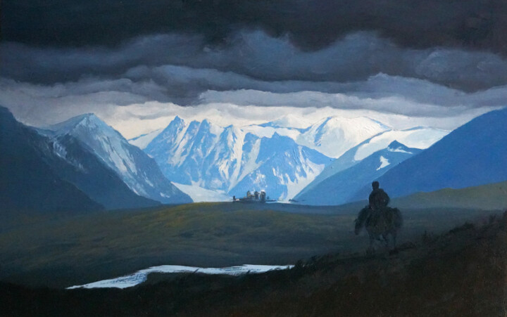 На пути к Вечному Pittura, 10,2x15,8 in