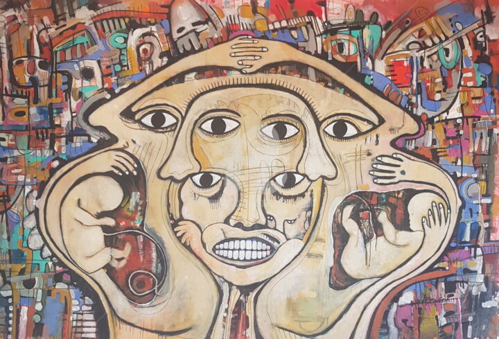 Painting,  53.2x78.7 in 