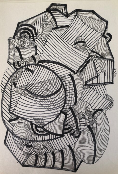 图画,  15.8x13.8 in 