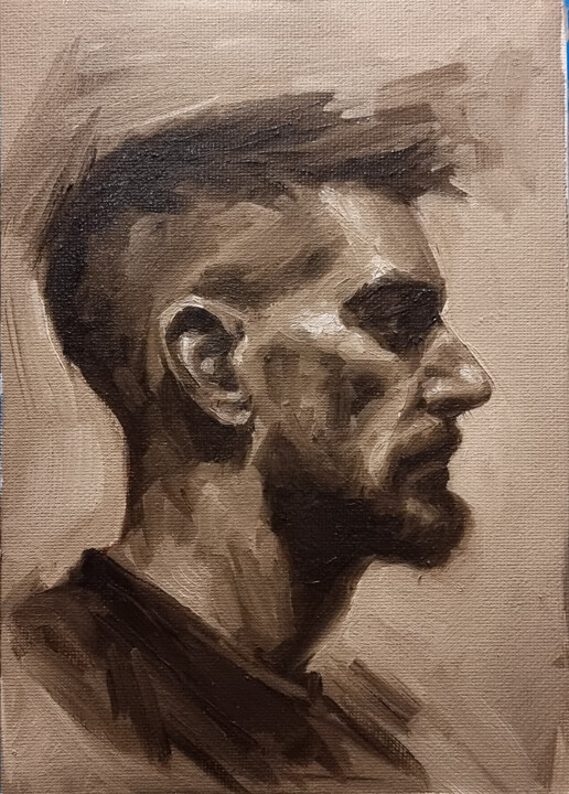 绘画,  8.3x5.9 in 