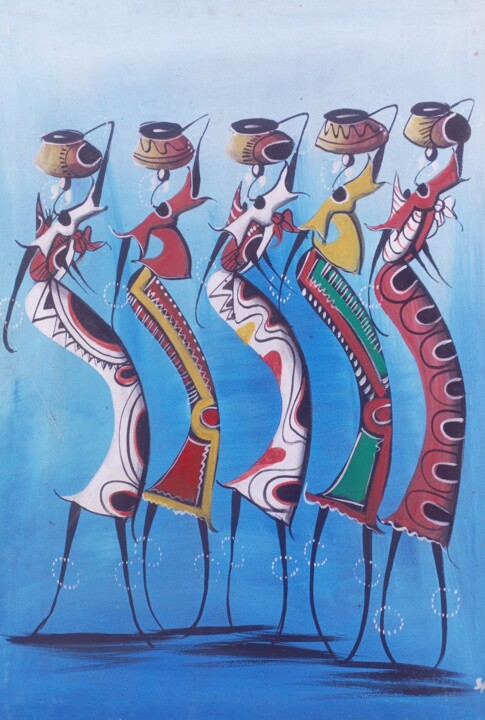Graceful guardians of life 绘画, 31.5x23.6 in