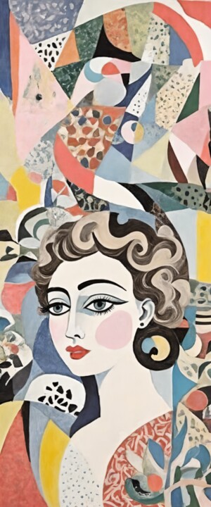 绘画,  111.1x46.3 in 
