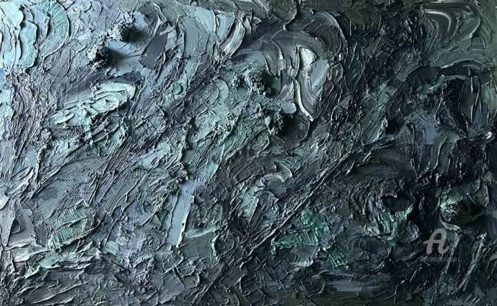 Coastal Shadows 绘画, 30x48 in