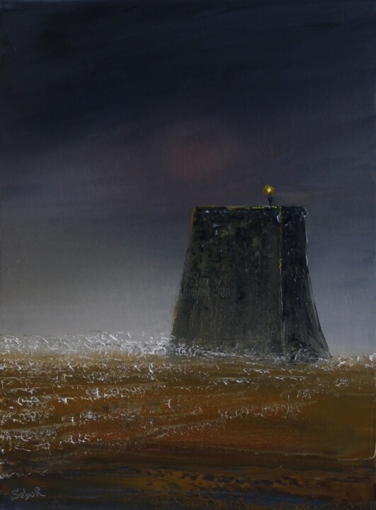 Landmark 绘画, 16.1x11.8 in