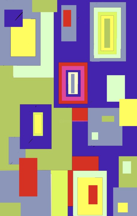 数字艺术,  30x19.1 in 