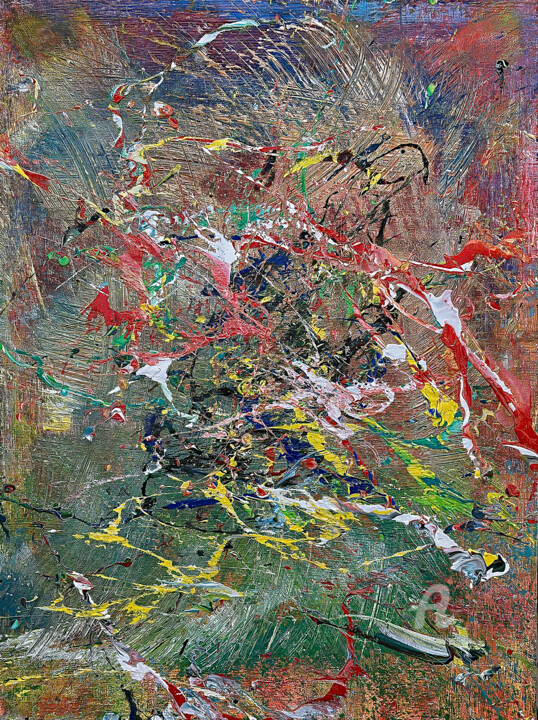 绘画,  48x36 in 