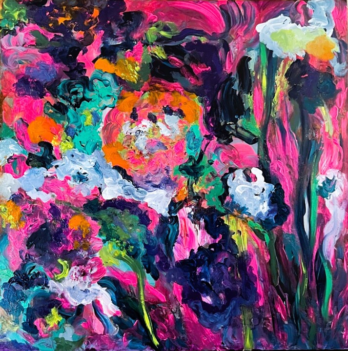 tendresse 绘画, 39.4x39.4 in
