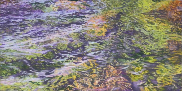 Vague 5 图画, 15.8x31.1 in