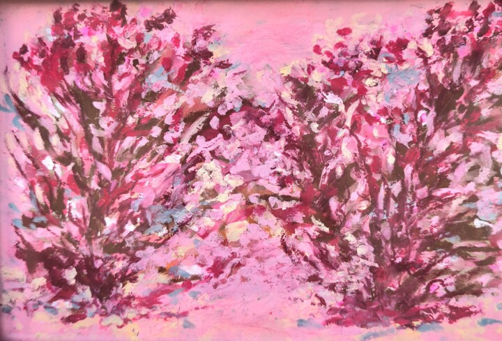 Pink Painting, 4.1x5.9 in