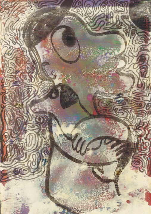 Le garçon au chien 图画