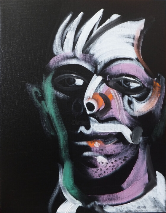 The Physics Teacher 绘画, 12x9 in