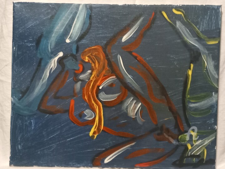 Painting "NomadSoul" 绘画, 9.5x11.8 in