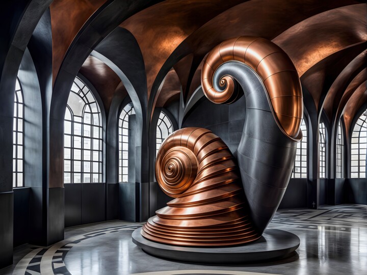 Sculptures Nauthylopedia - Proboscis Magna 数字艺术