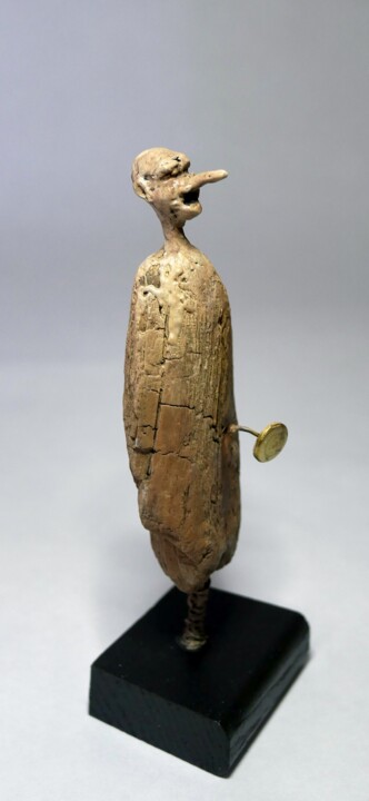 Figure -Totem 23 雕塑, 8.3x2.4 in