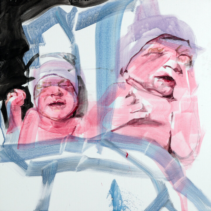 绘画,  31.5x31.5 in 