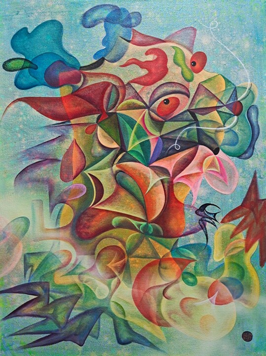 绘画,  31.5x23.6 in 