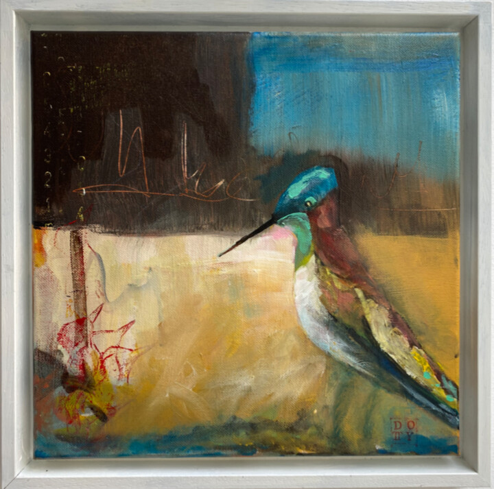 Maman bird Schilderij, 11,8x11,8 in