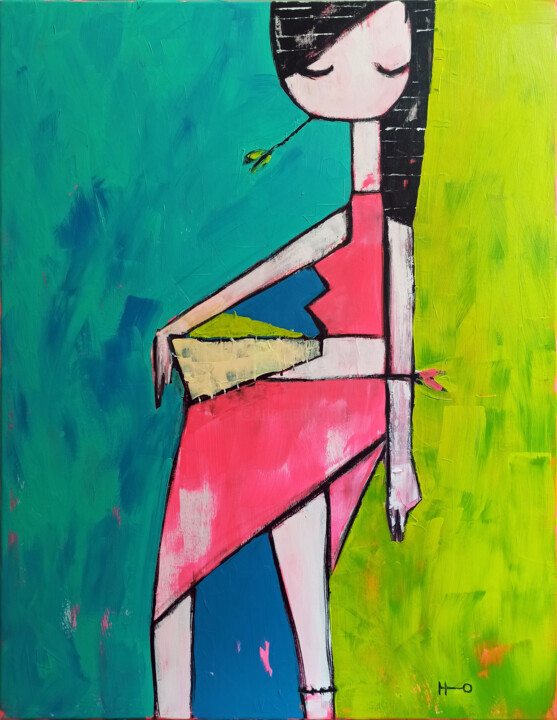 Siembra y cosecha 绘画, 35.4x27.6 in