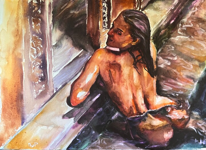 Ubud 绘画, 19.7x27.6 in