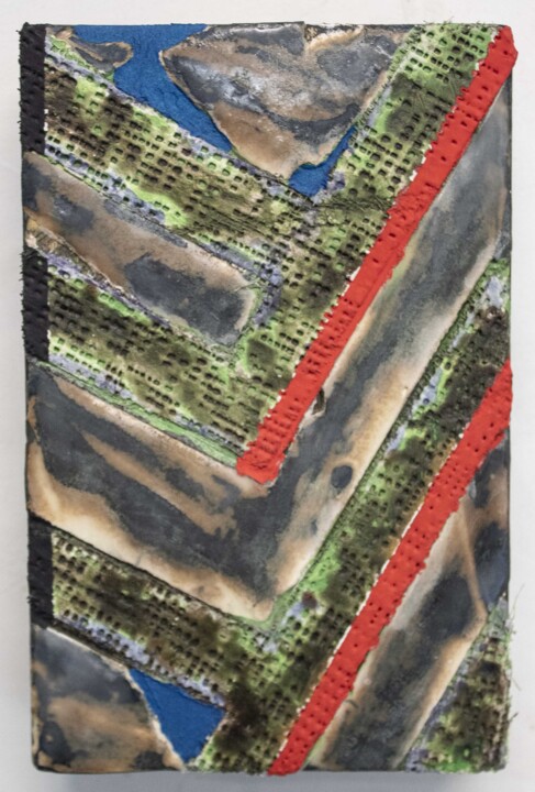 Painting titled "Little Abstract 1.16" by Adrien Réaucreux, Original Artwork, Acrylic