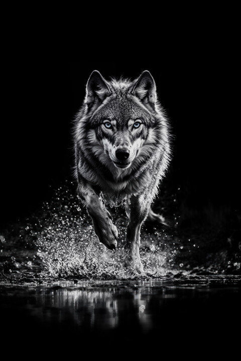 Le loup 数字艺术