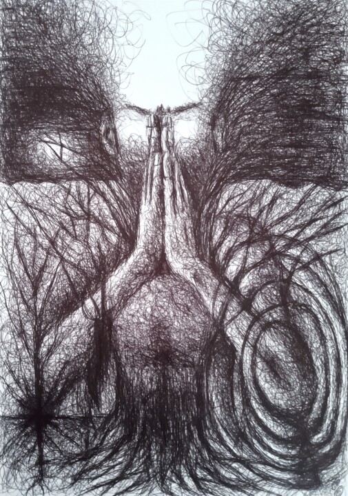 图画,  16.5x11.4 in 