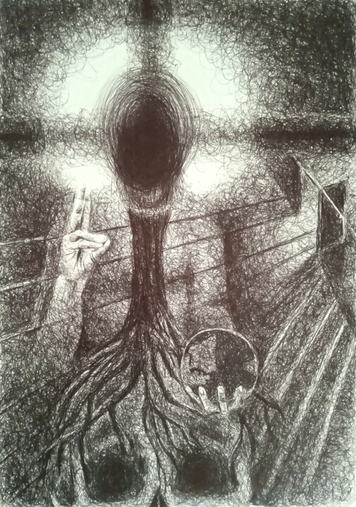 图画,  16.5x11.4 in 