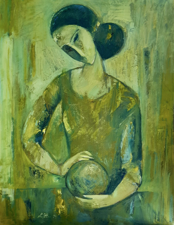 绘画,  27.6x21.7 in 