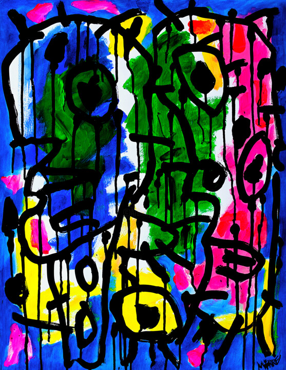 Conversation3 绘画, 25.6x19.7 in