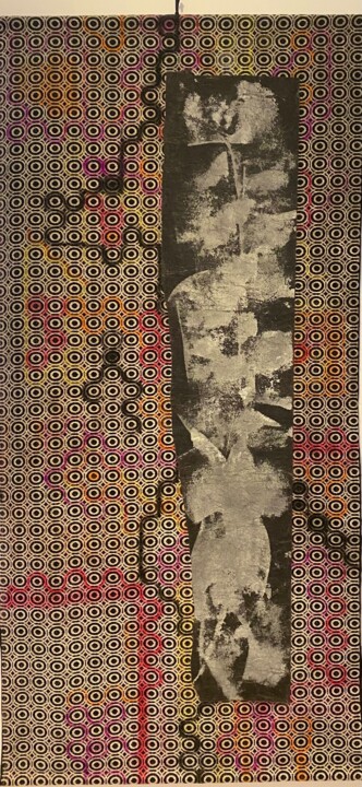 Painting titled "Otoko" by Susana Martín Villarrubia, Original Artwork, Acrylic