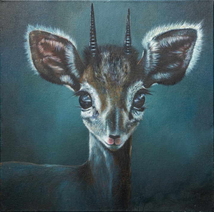 Bambi 绘画, 23.6x23.6 in