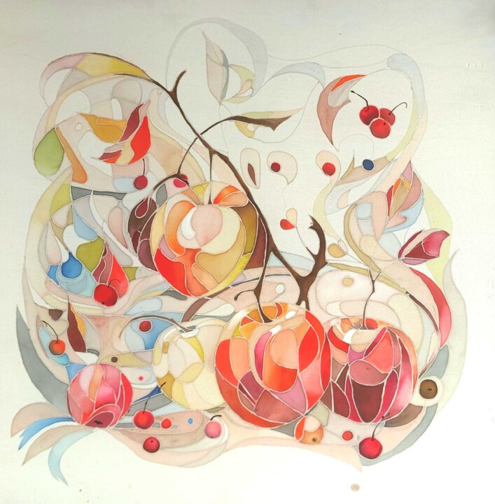 绘画,  24x24 in 