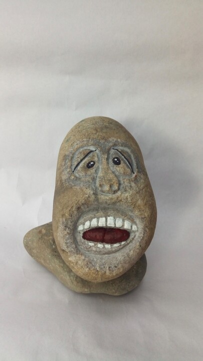 雕塑,  5.5x4.7 in 