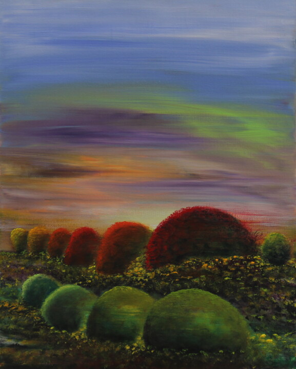 Sept's End 绘画, 20.1x16.1 in
